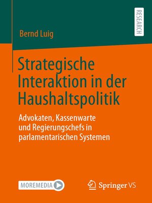 cover image of Strategische Interaktion in der Haushaltspolitik
